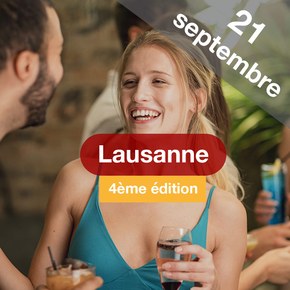 Speed Dating 25-45 à Lausanne - 21 septembre 2022