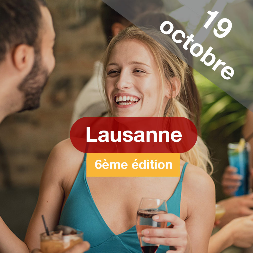 Speed Dating 25-45 à Lausanne - 19 Octobre 2022