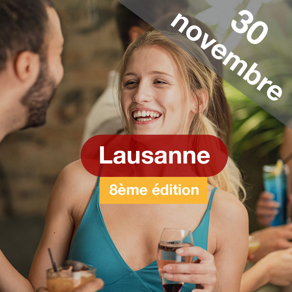 Speed Dating 25-45ans à Lausanne - 30 Novembre 2022