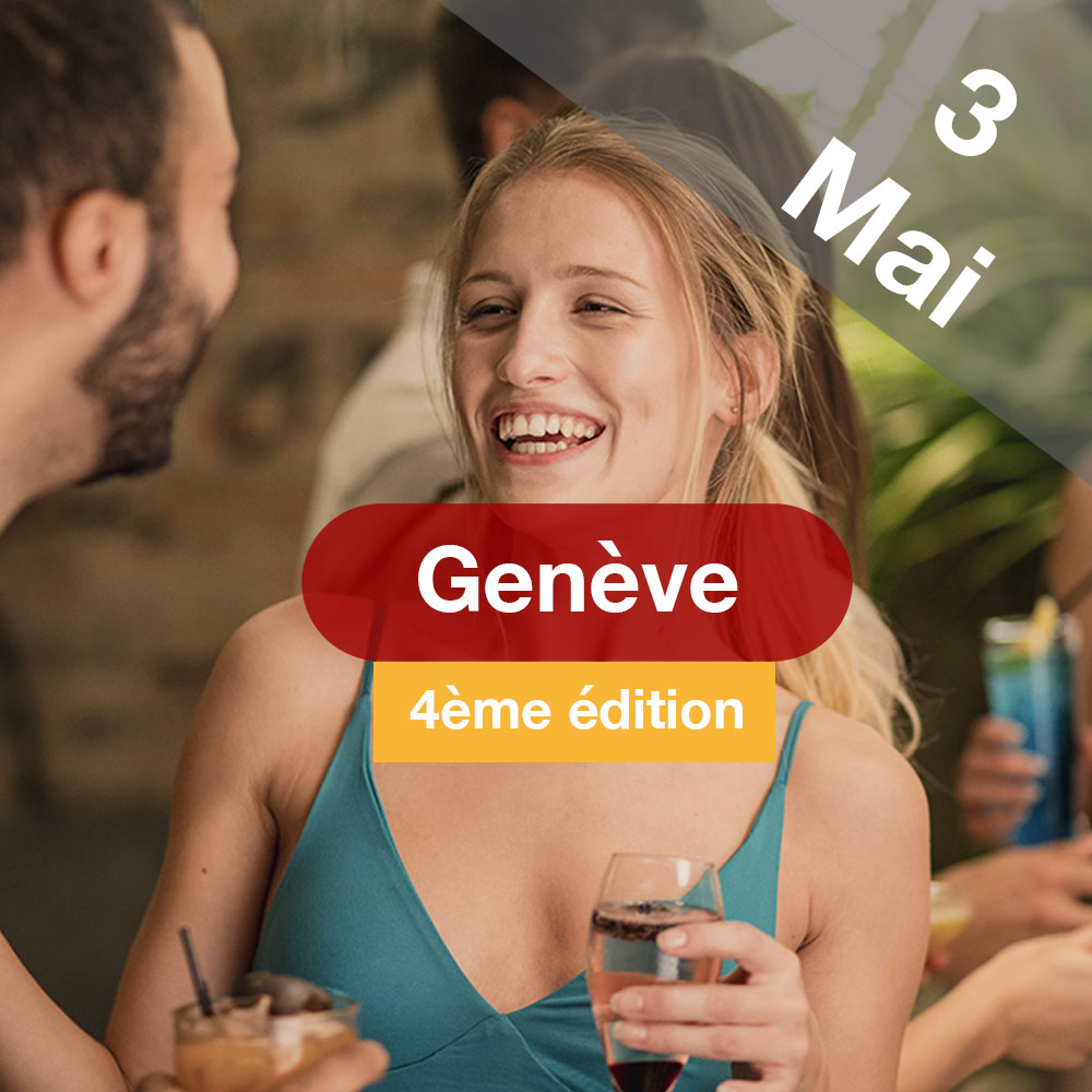 Speed Dating 29-49ans à Genève - 3 mai 2023