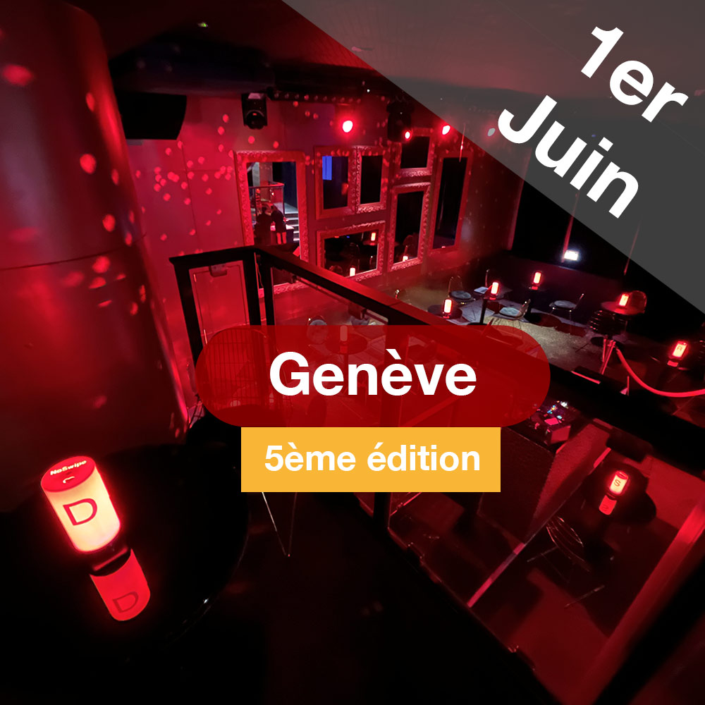 Speed Dating 29-49ans à Genève - 1er juin 2023