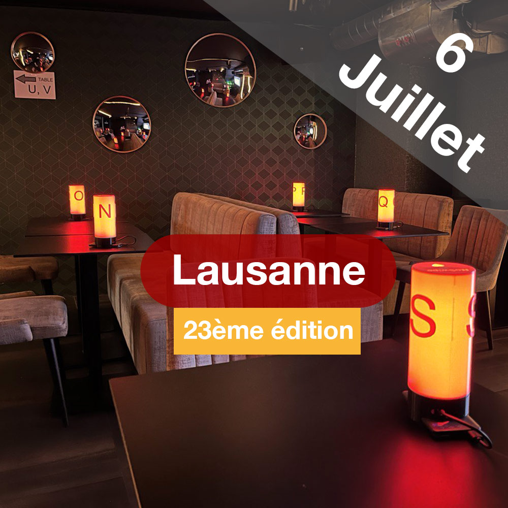 Speed Dating 25-45ans à Lausanne - 6 Juillet 2023