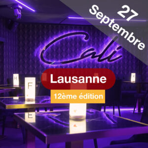 Speed Dating 39-59ans à Lausanne – 27 septembre 2023