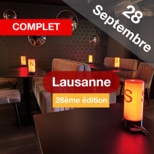 Speed Dating 25-45ans à Lausanne – 28 Septembre 2023