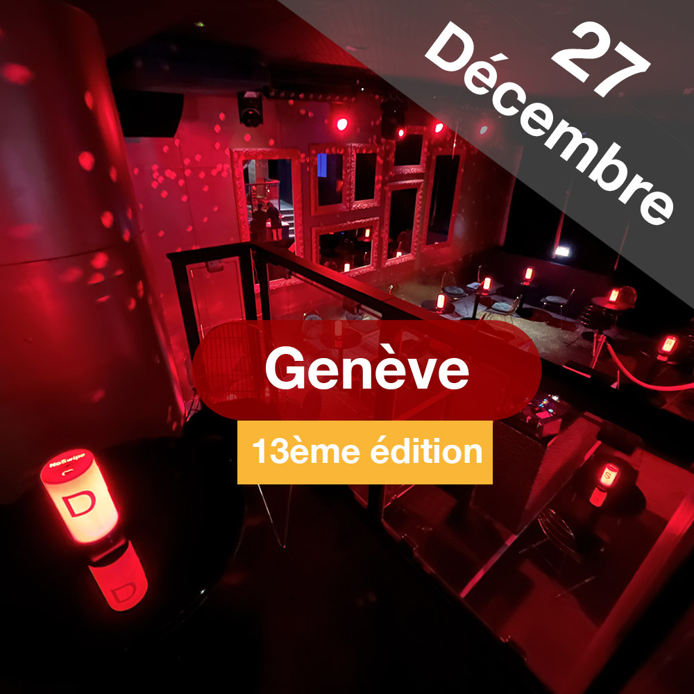 Speed Dating 29-49ans à Genève - 27 décembre 2023