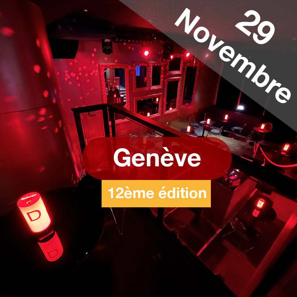 Speed Dating 29-49ans à Genève - 29 novembre 2023