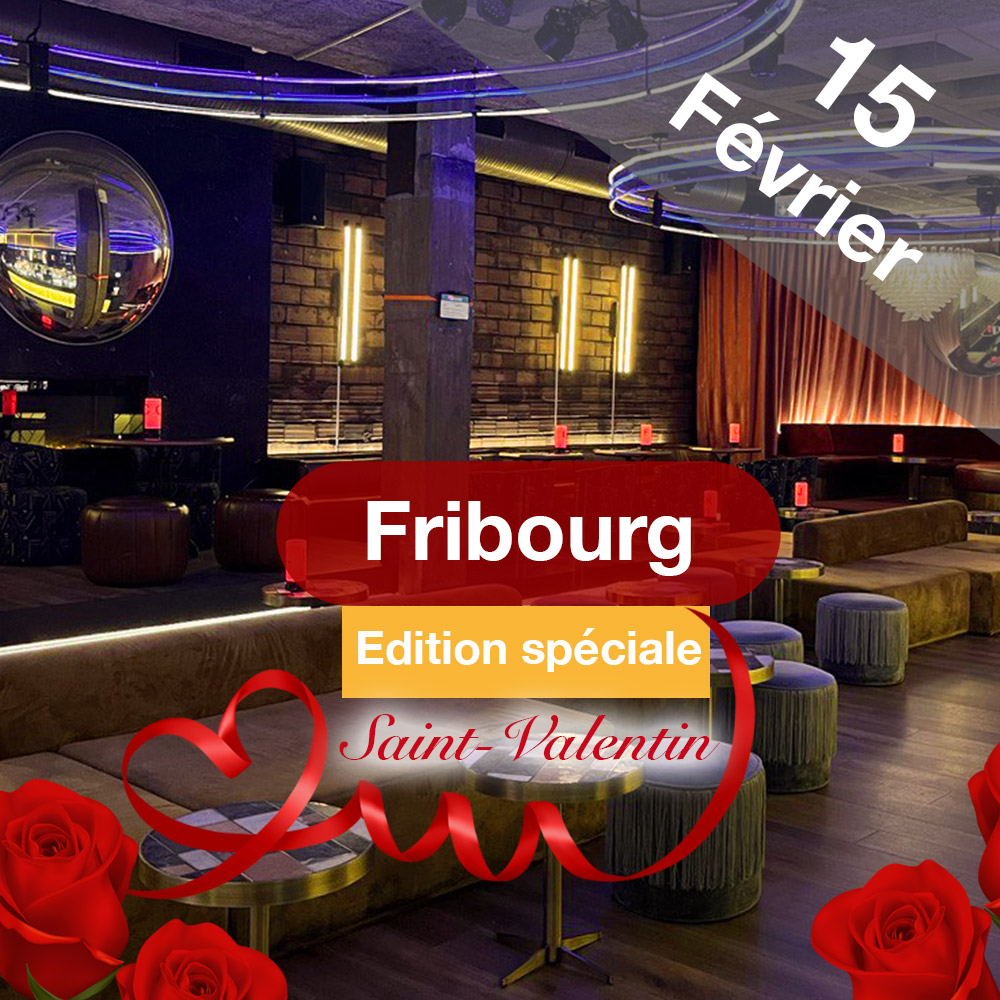 Speed Dating 29-49ans à Fribourg - 15 Février 2024