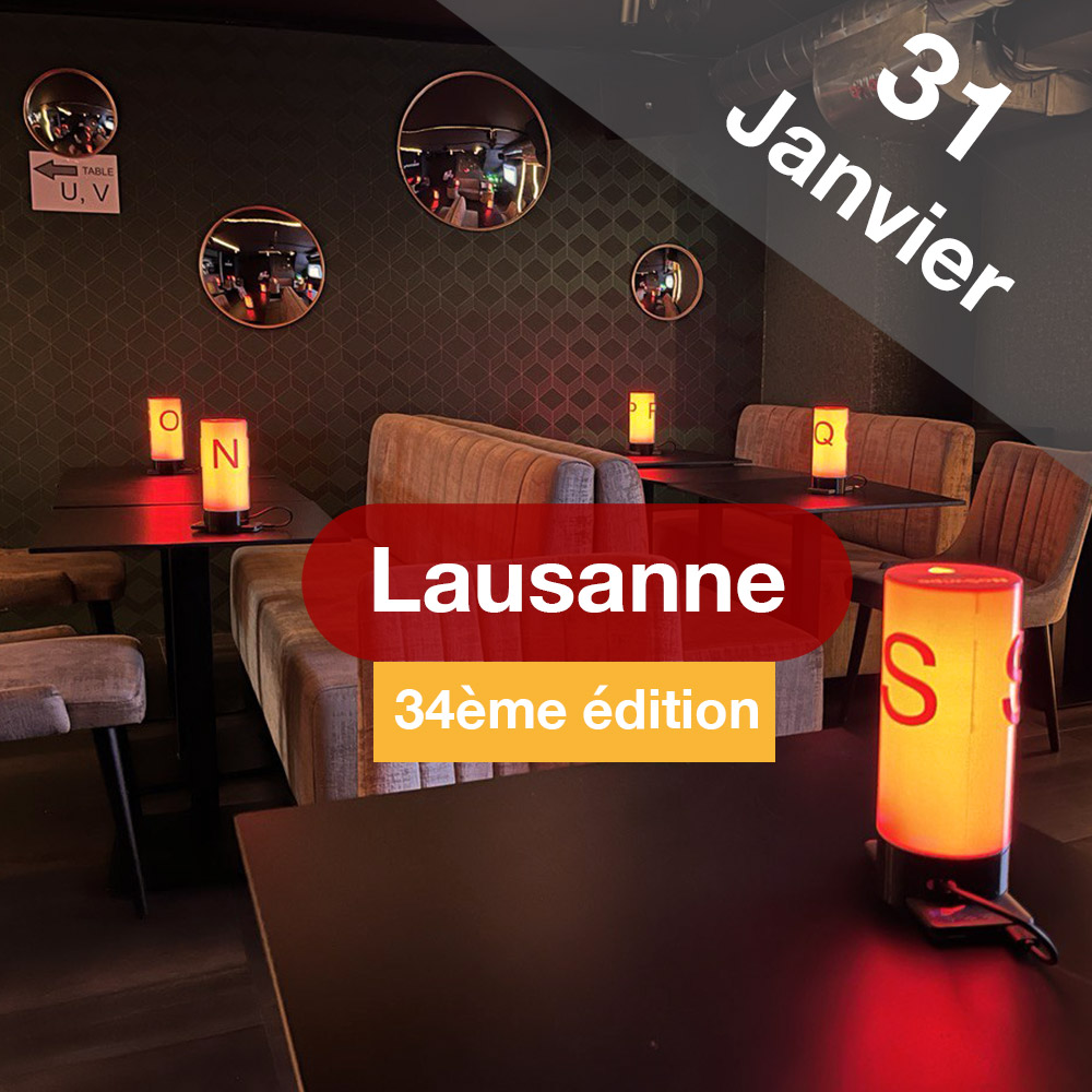 Speed Dating 25-45ans à Lausanne - 31 Janvier 2024