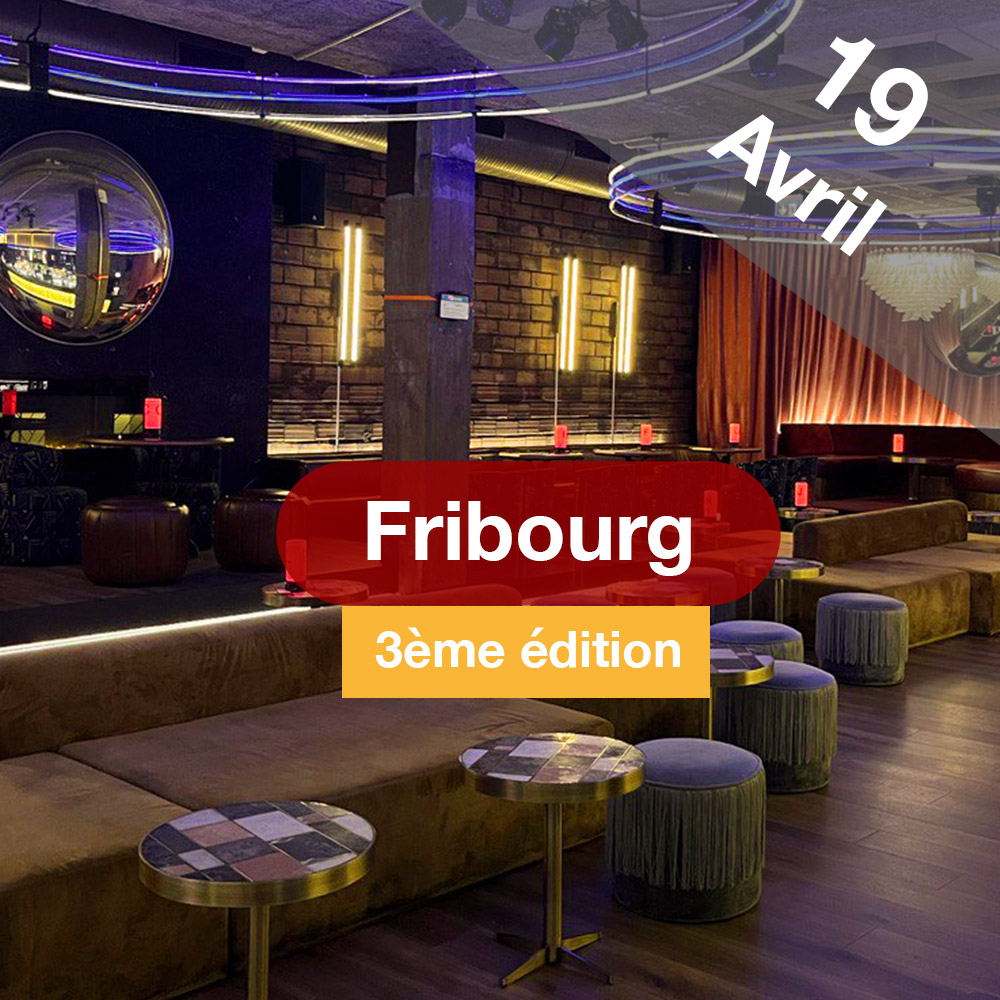 Speed Dating 39-59ans à Fribourg - 19 Avril 2024