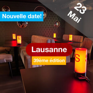 Speed Dating 25-45ans à Lausanne - 23 Mai 2024