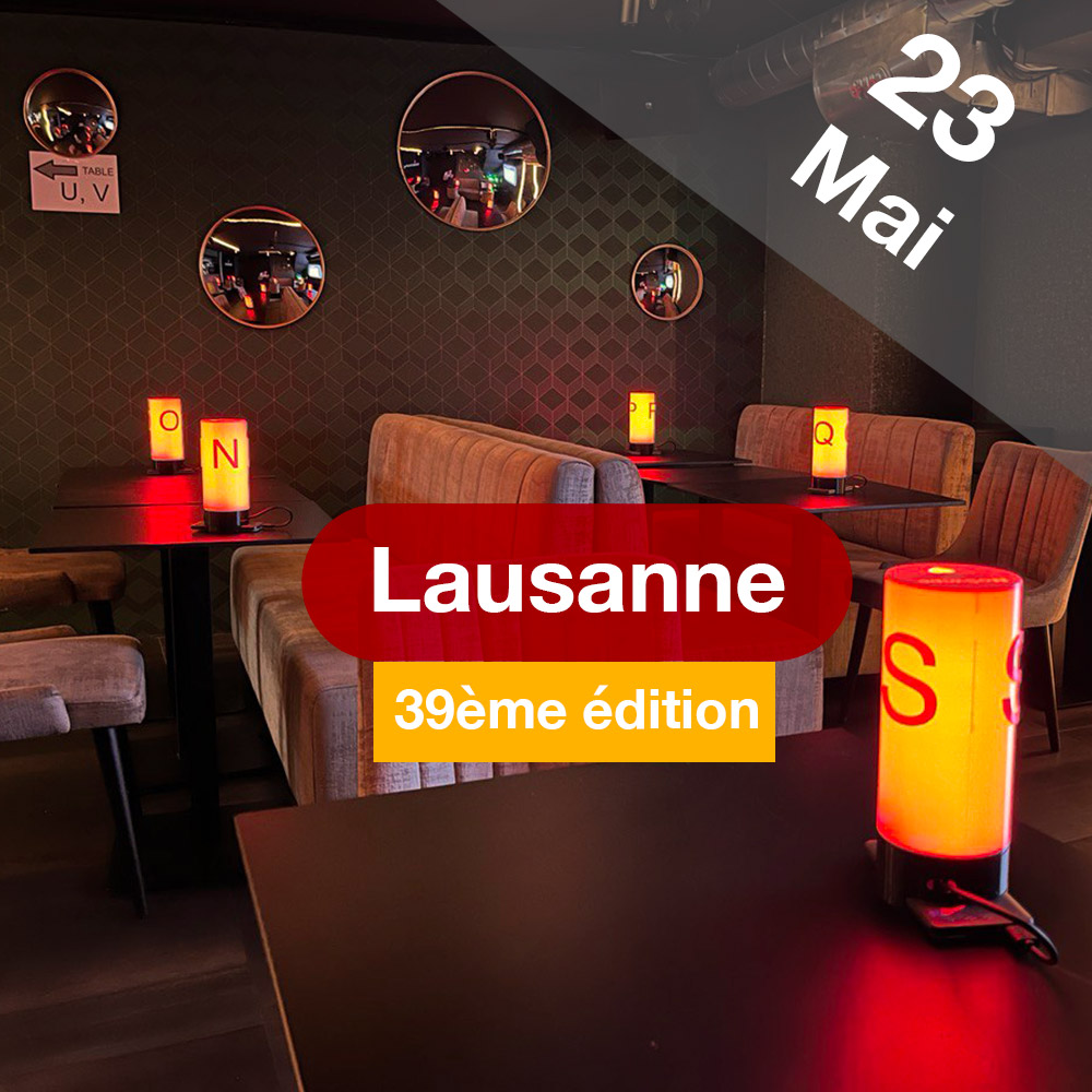 Speed Dating 25-45ans à Lausanne - 23 Mai 2024